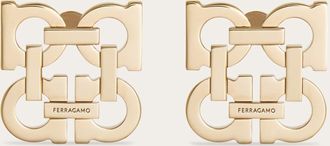 Ferragamo Donna Orecchini Four Gancini Oro