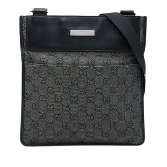 Gucci unisex, Pre-owned, Grijs, Maat: ONE Size Leer
