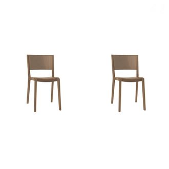 Resol Spot Set 2 Silla Interior, Exterior Chocolate - Resol