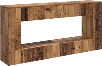 vidaXL Mesa Consola Madera Vieja 155 X 29 X 74 Cm Madera De Ingenier&iacute;a Vidaxl