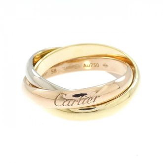 Cartier Yellow Gold (18K) Pink Gold (18K) White Gold (18K) Band Ring (Pre-Owned)
