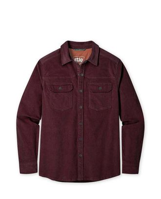 Stio | Mens Saratoga Cord Shirt, Size Extra Small in Lodge Beam | Cotton