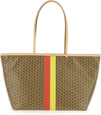 Tory Burch The Racer Tote Bag With All-Over Print
