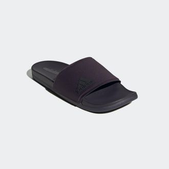 adidas Badesandale ADIDAS SPORTSWEAR COMFORT ADILETTE, Gr. 40,5, schwarz (aurora schwarz, core schwarz, aurora schwarz), Synthetik, Textil, Schuhe Badesandal