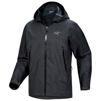 Arc'teryx Beta AR Jacket Regenjacke für Herren | schwarz/grau