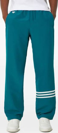 adidas three-stripe track pants - men - Recycled Polyester - M - Blue