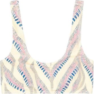 Picture Wahine Printed Top Bikini-Top f&uuml;r Damen | wei&szlig;