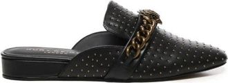 Kurt Geiger Chelsea Mule - Dames - Slip ons - Zwart - 40 EU - Leer - Schoenen