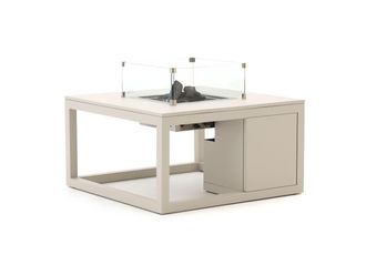 Cosi raw lounge vuurtafel 100x100x55cm