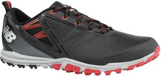 New Balance Mens Minimus Golf Shoe In Black/grey/red