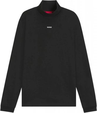 HUGO BOSS Daporollo Rollneck - Heren - Coltruien - Zwart - M - Katoen - Truien & Vesten