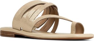 Donald J Pliner Hazie Toe Loop Sandal in Platinum at Nordstrom, Size 7.5