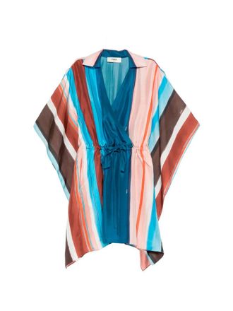 Fendi Habutai Stripe Dress
