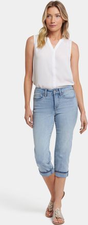 NYDJ Marilyn Straight Crop Jeans In Cool Embrace Denim