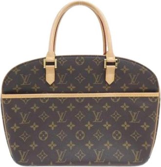Louis Vuitton Pre-owned Coated Canvas Handtas - Dames - Vintage Handtas - Bruin - ONE Size - Vintage