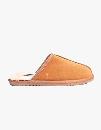 Hush Puppies Mens Hush Puppies COADY SLIPPER Classic Mens Slippers Tan - Brown - Size: 9