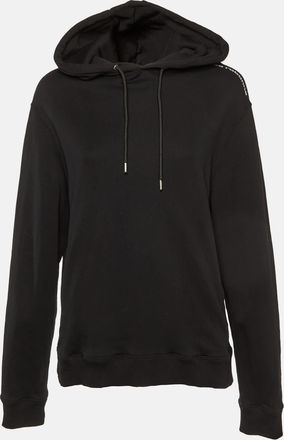 Paco Rabanne Black Cotton Hooded Sweatshirt