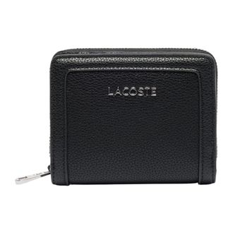 Lacoste Eco-Friendly Zip Wallet - female - Lacoste - Wallets & Cardholders - Black - ONE SIZE - Accessories