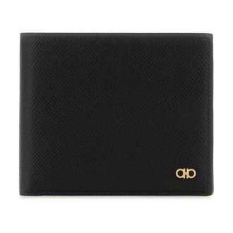 Ferragamo Wallets & Cardholders, male, Black, Size: ONE SIZE Gancini Bi-fold Wallet