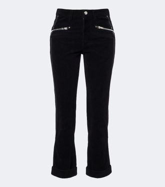 Isabel Marant Revene cotton and linen straight pants