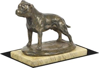 OEM Staffordshire Bull Terrier, Staffik, Staffi Iii - Estatuilla De Perro, Figura De Silueta De Perro, Trofeo Para Una Exposici&oacute;n Canina De La Marca Art-d