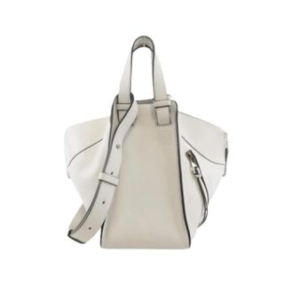 Loewe Pre-owned Schoudertas - Dames - Vintage Handtas - Wit - ONE Size - Leer - Vintage