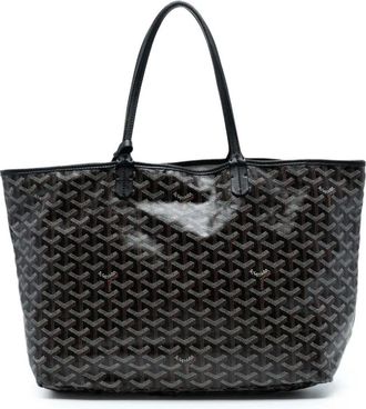 Goyard 2018 Goyardine Saint Louis GM tote bag - Black