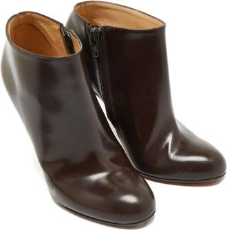 Christian Louboutin Stivaletti Bellissima in pelle - Marrone