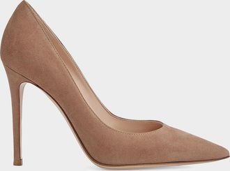 Gianvito Rossi 105mm Suede Pumps