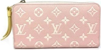 Louis Vuitton Pre-owned Clutches, female, Pink, Size: ONE SIZE Pre-owned Canvas Wallet