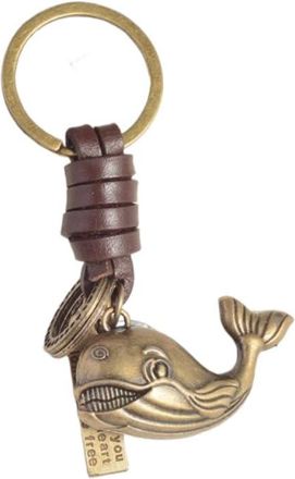 Generic Keychain mens and womens small gifts cute animals retro weaving