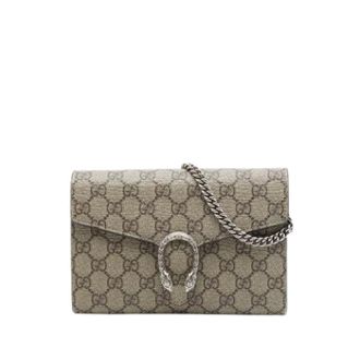 Gucci Pre-owned Wallet on Chain - - Pre-owned - Donna - Beige - ONE SIZE