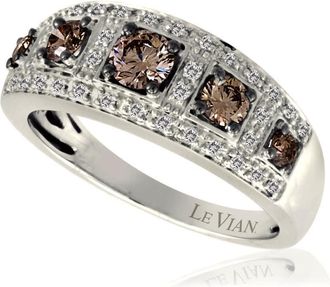 Le Vian Ladies Band Rings set in 14K Vanilla Gold
