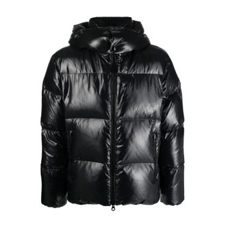 Duvetica Down Jackets, male, Black, M, BKS Nero Tifo - Stylish and Trendy