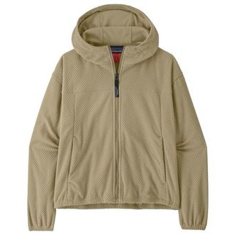 Patagonia Textured Fleece Hoody Fleecejacke f&uuml;r Damen | beige