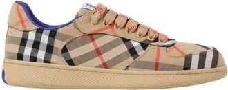 Burberry Textile Low Top Sneakers - Heren - Sneakers - Beige - 41 EU - Schoenen