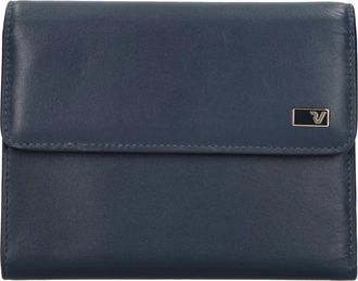 Roncato Leren Portemonnee - Dames - Portefeuilles - Blauw - ONE Size - Leer - Accessoires
