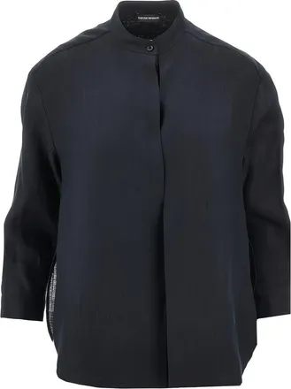 Emporio Armani Womens Linen Shirt