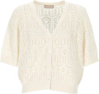 Hemisphere Cardigan con bottoni - Toni neutri