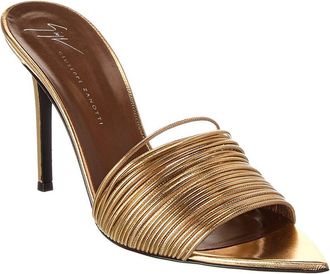 Giuseppe Zanotti Intrigo 90 Leather Sandal