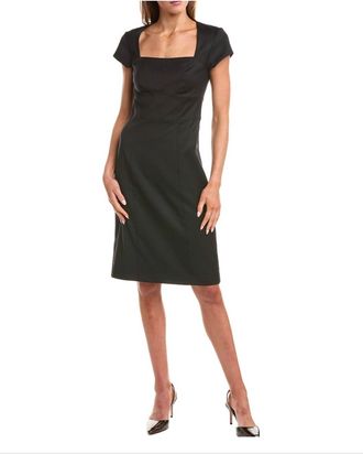 Reiss Haisley Tailored Dress In Black