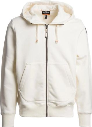 Parajumpers Charlie Easy Hoodie - Dames - Vesten met rits - Beige - L - Katoen - Hoodies & sweatvesten