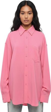 Stella McCartney Pink Oversized Solid Shirt