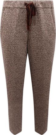 Emma & Gaia 44P116 Broeken - Dames - Slim Fit Broeken - Bruin - XS - Broeken