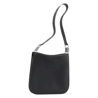 Ferragamo Pre-owned Shoulder Bags, female, Black, Size: ONE SIZE Pre-owned Shoulder Bag