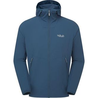 RAB Borealis Full-Zip Hoodie - Mens in Tempest Blue at Nordstrom, Size X-Large