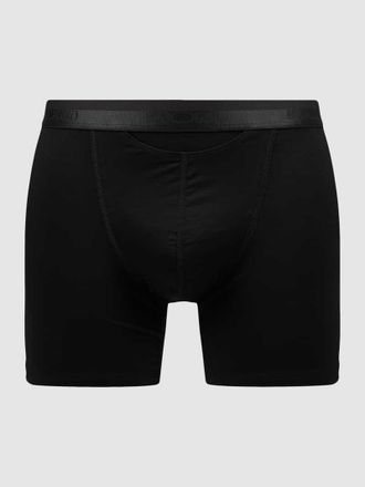HOM Trunks mit elastischem Logo-Bund in Black, Gr&ouml;&szlig;e S
