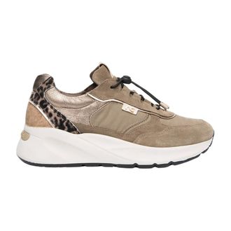 Nero Giardini Sneakers in camoscio- tela e pelle - - Shoes - Donna - Multicolore - 40 EU