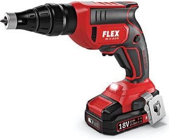 Flex Atornillador Para Pladur 18v Dw 45 18.0-ec/2.5 Set 2 Bater&iacute;as + Cargador - 467146