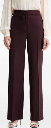 Twin-Set Pantaloni sartoriali con vita elasticizzata - Rosso